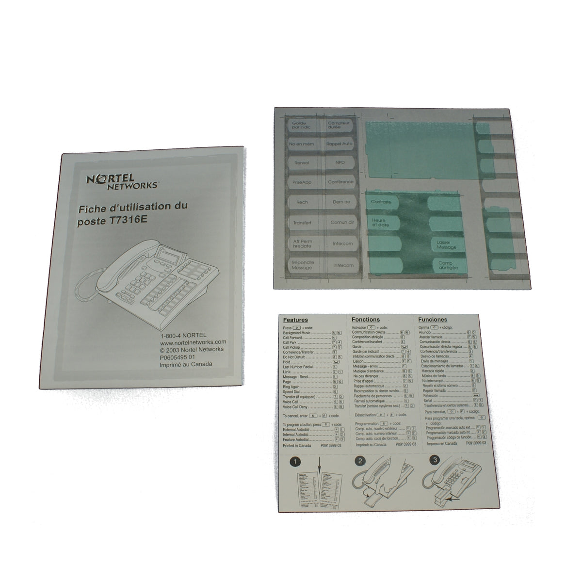 Image 2 for Nortel T7316 Label Template