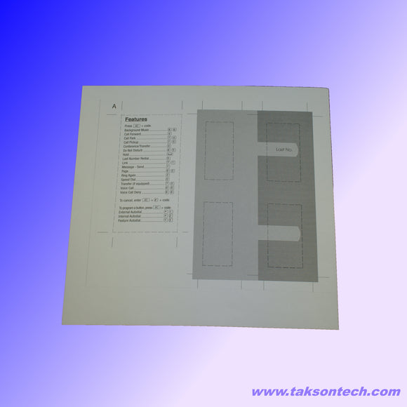 Nortel-Avaya T7100 Desi Paper